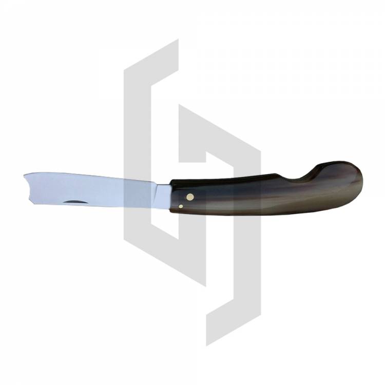 Cigar Cutter with Maxi Cow Horn Handle