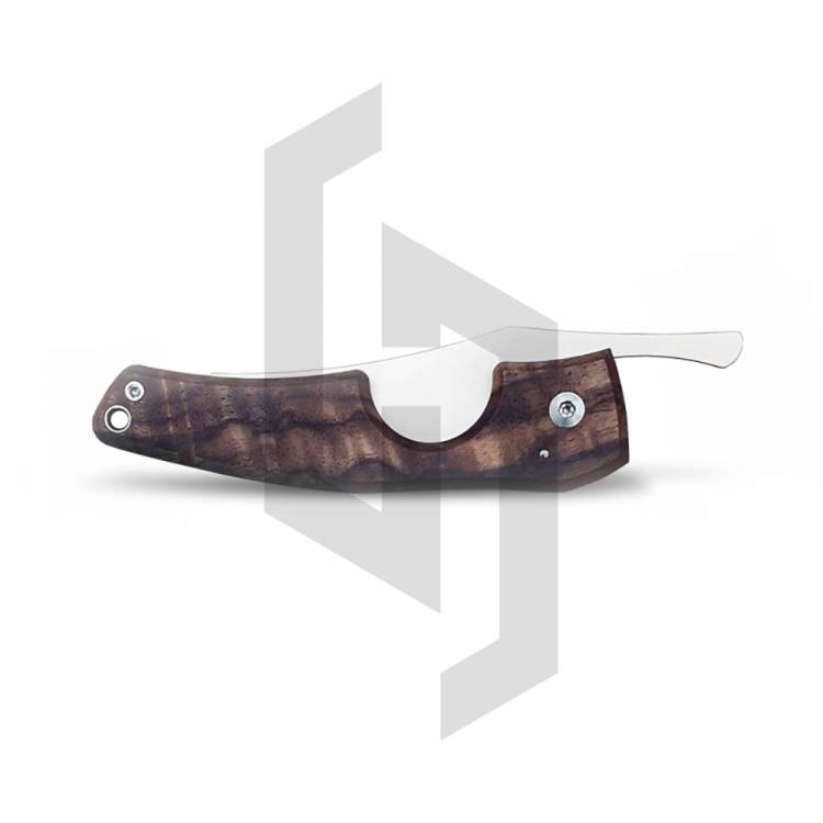 Cigar Cutter Gunstock Walnut Burl