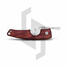 Damascus Steel with Rose Wood Cigar Cutter