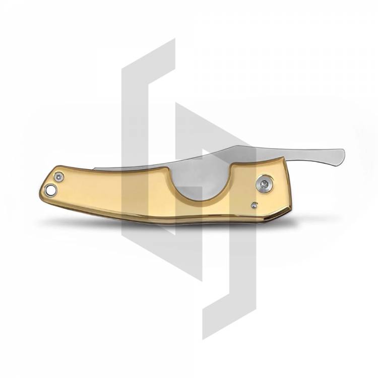 Cigar Cutter Knife Pure Gold