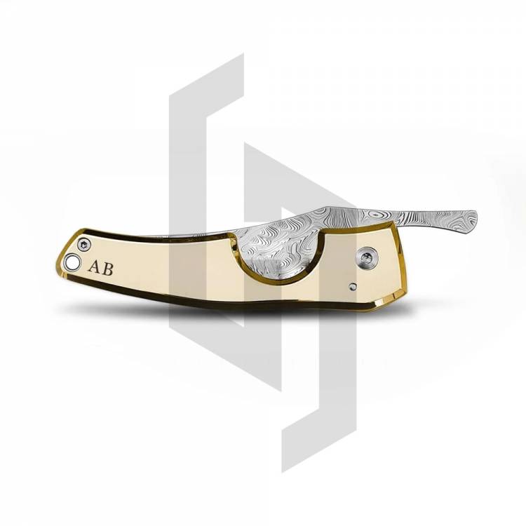 Cigar Cutter Knife 20k Pure Gold