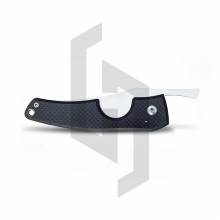 Cigar Cutter Knife in Carbon Fiber