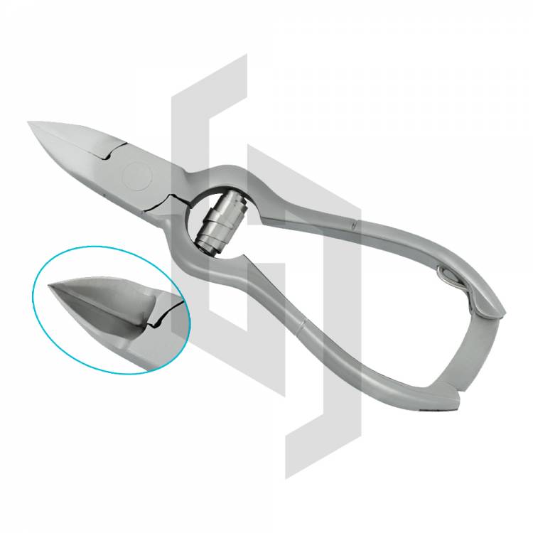 Ingrown Nail Nipper with Rolling Spring and Lock