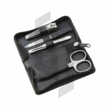 Manicure Nail Care 4 Piece Leather Kit