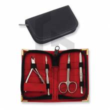 4 Piece Manicure Leather Kit