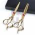 Barber Shears Golden Dragon Handle