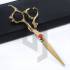 Barber Shears Golden Dragon Handle