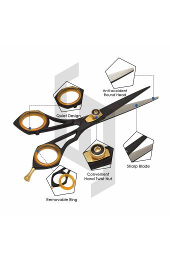 Classic Men's Hairdressing Scissors Kit