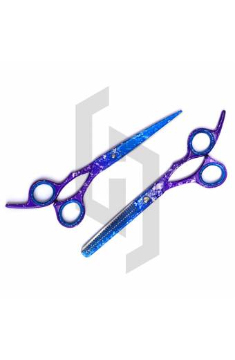 Rainbow Barber Scissors Kit