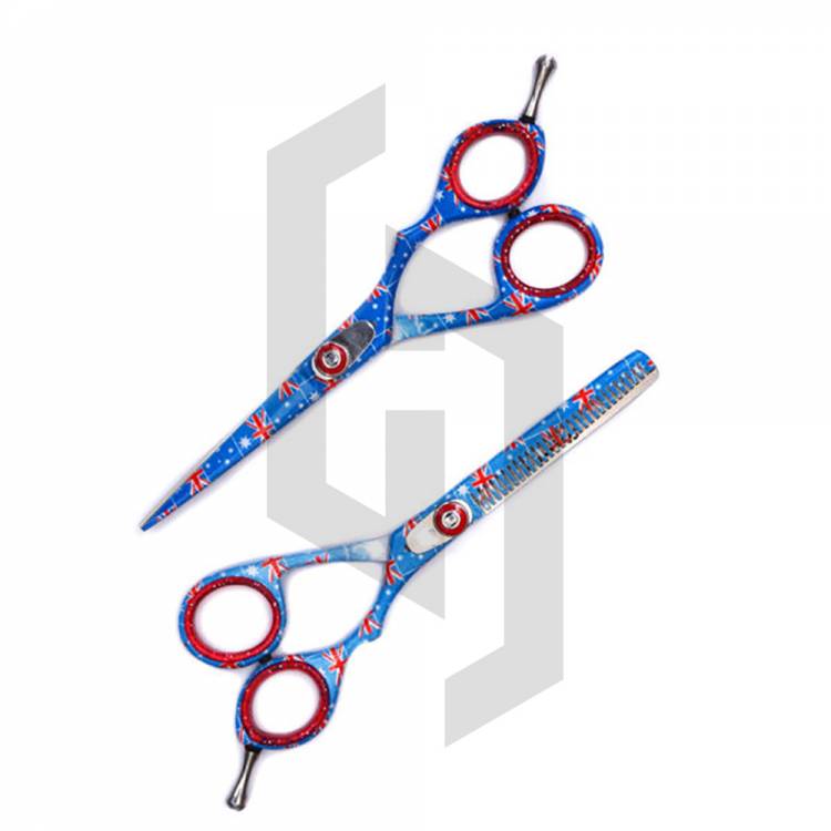 Paper Coated Barber Scissors Kit