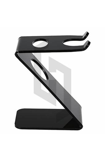 Z-Shaped LUXURY BLACK Shaving Stand