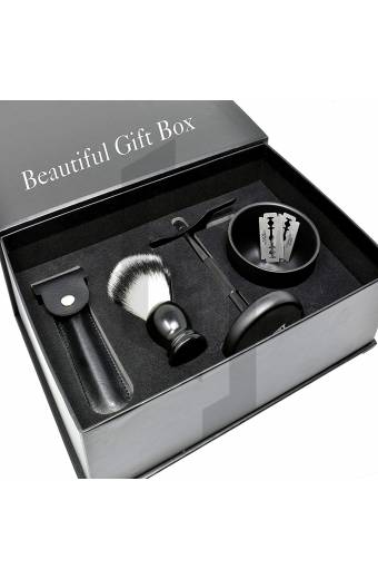 SHAVE BRUSH BOWL SET