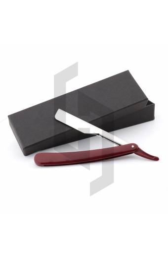 Replaceable Blade Straight Shaving Razor Wooden Handle