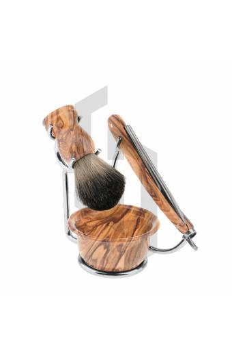 4 Pieces Mens Shaving Set