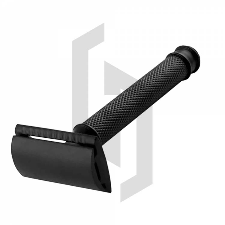 Double Edged Safety Razor Matte Black