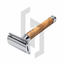 Wood Handle Double Edge Safety Razor