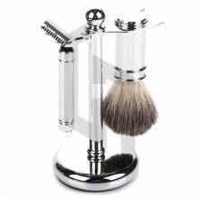 Shave Edge Line Knurling Mens Shaving Kit