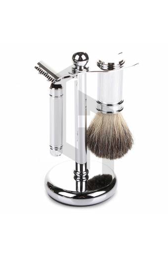 Shave Edge Line Knurling Mens Shaving Kit