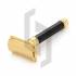 Gold And Black DE Safety Razor