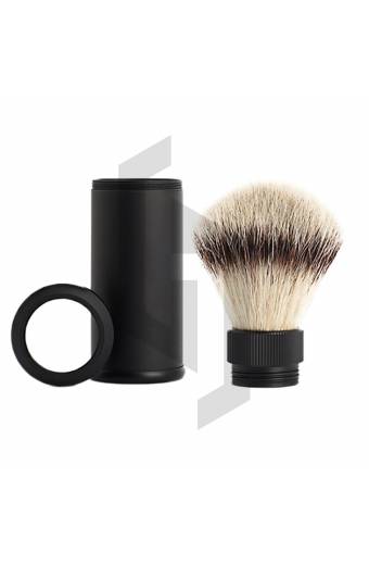 Black Travel Shaving Brushes