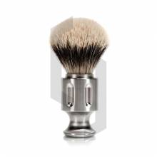 Heavy Stainless Steel Shaving Brushes